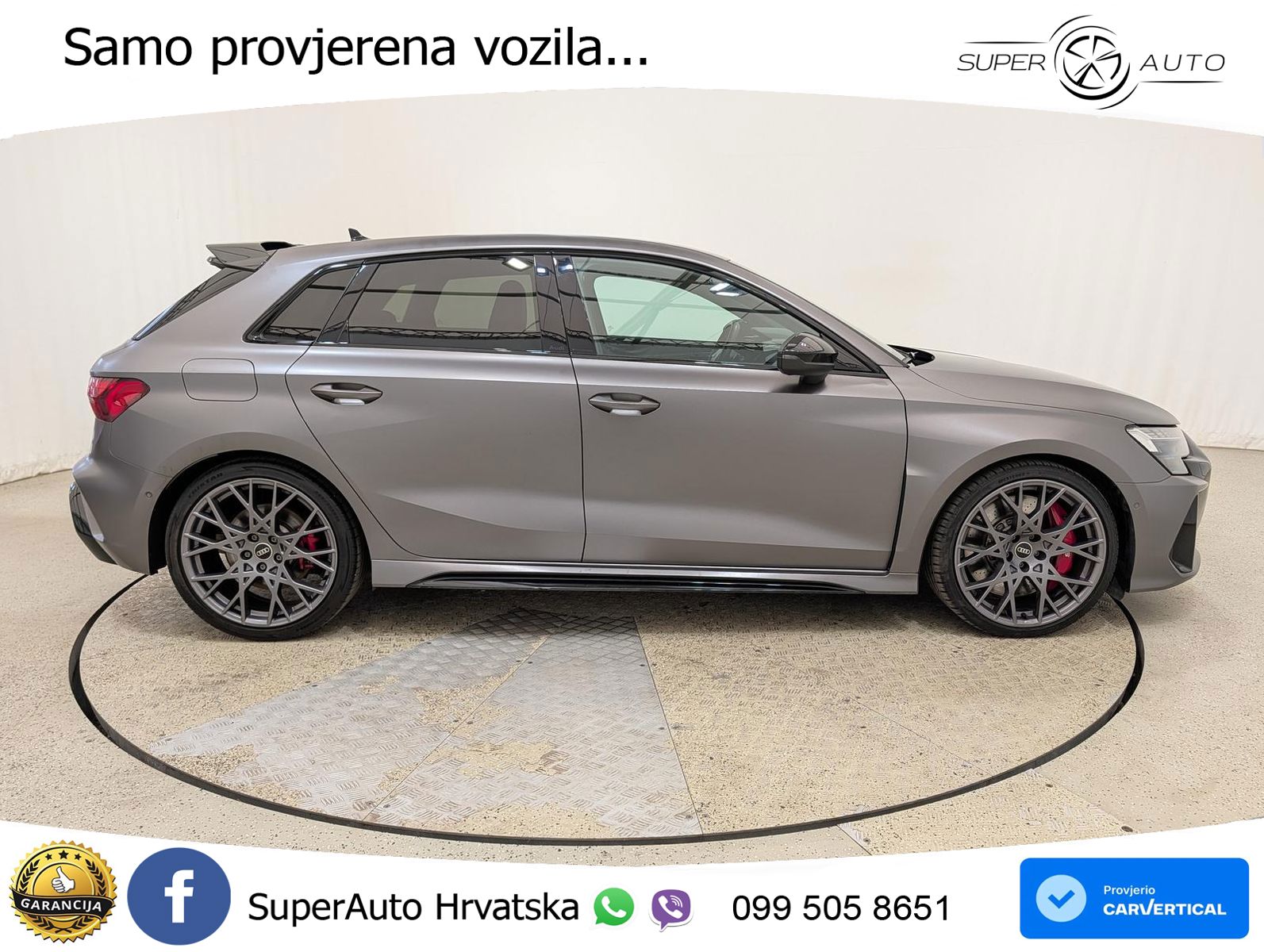 Audi RS3 Sportback 2.5 TFSI (400 KS) quattro S tronic LED+GR SJED+ACC