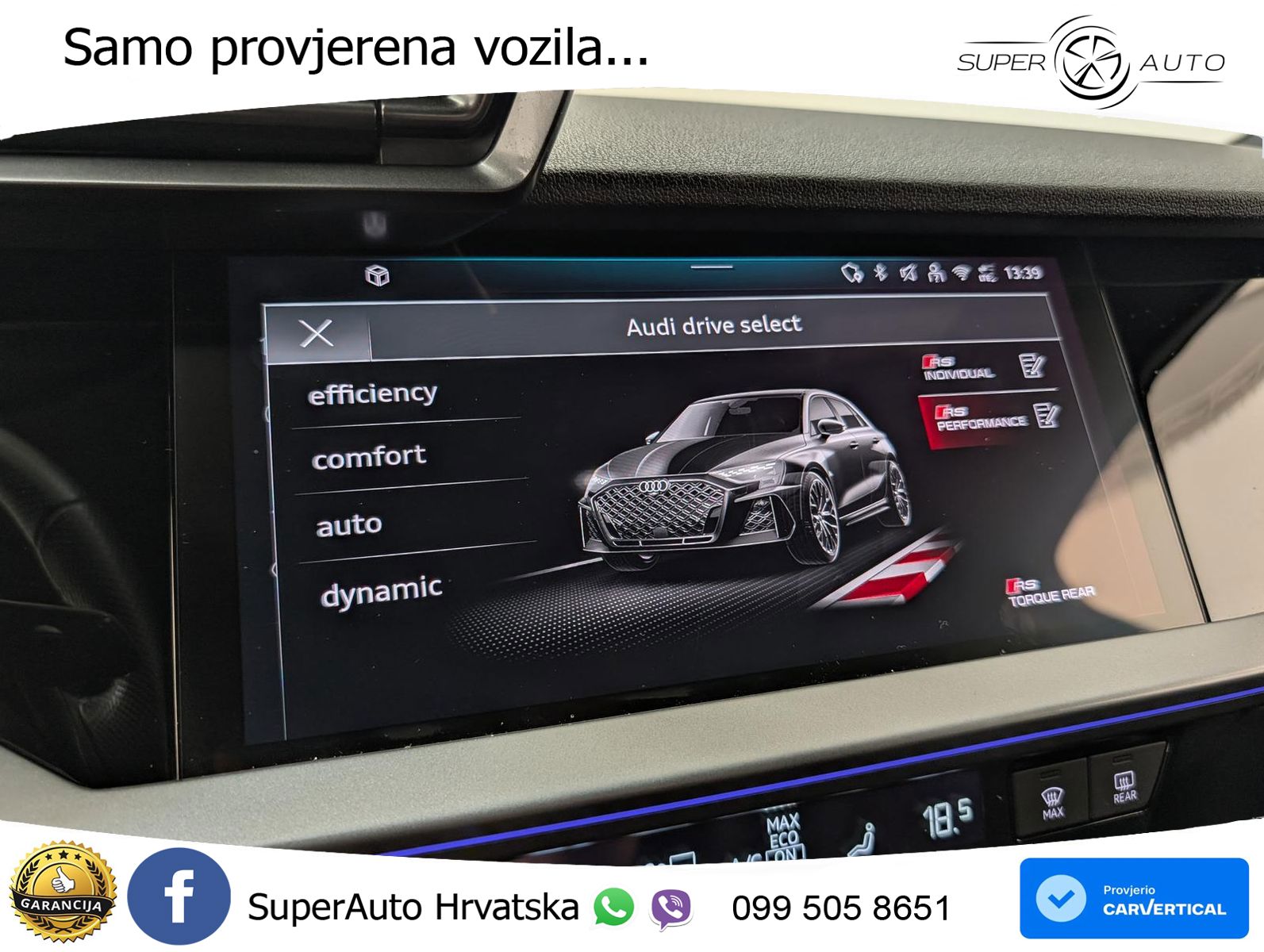 Audi RS3 Sportback 2.5 TFSI (400 KS) quattro S tronic LED+GR SJED+ACC