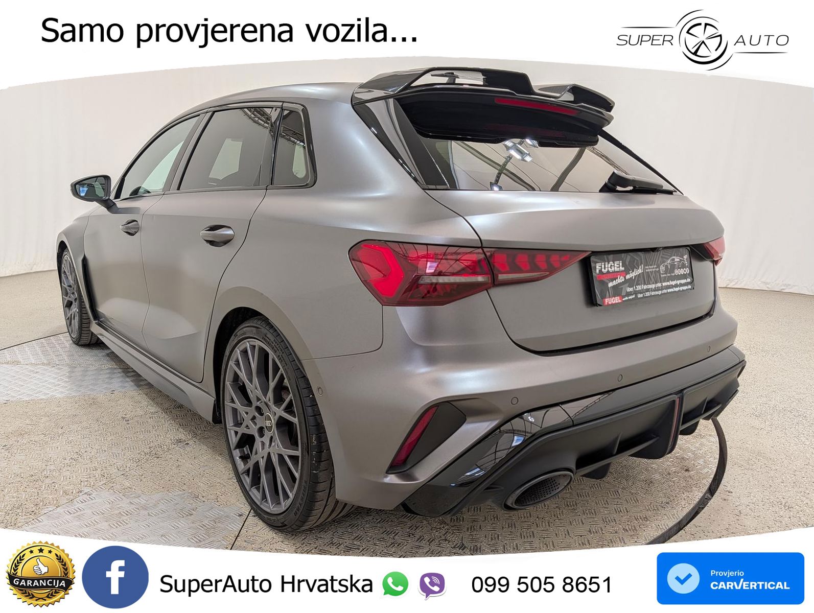 Audi RS3 Sportback 2.5 TFSI (400 KS) quattro S tronic LED+GR SJED+ACC