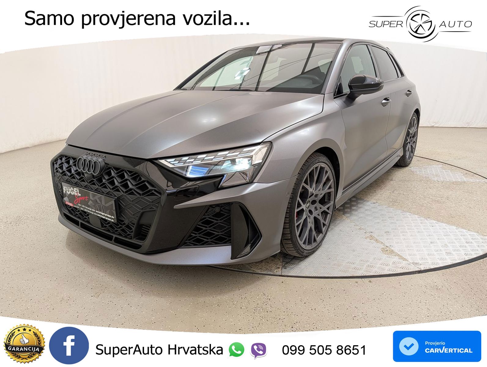 Audi RS3 Sportback 2.5 TFSI (400 KS) quattro S tronic LED+GR SJED+ACC