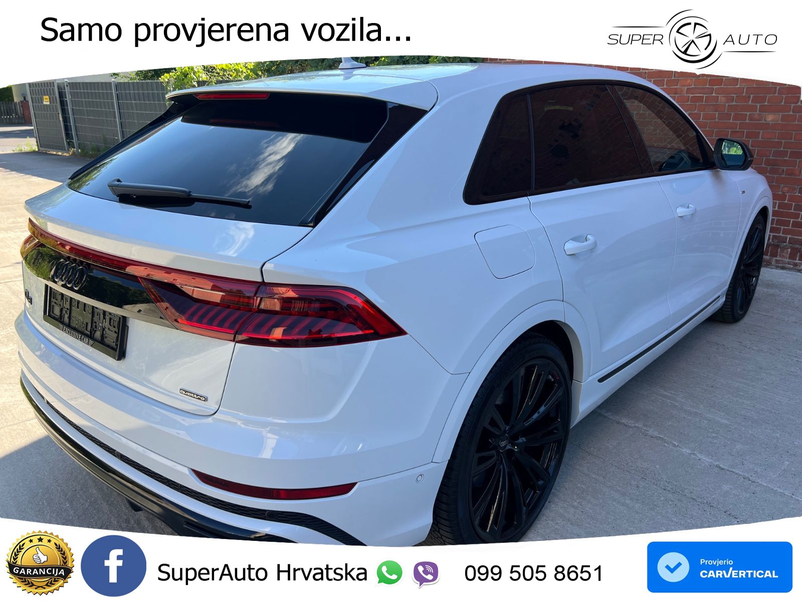 Audi Q8 50 TDI V6 (286 KS) quattro Tiptronic