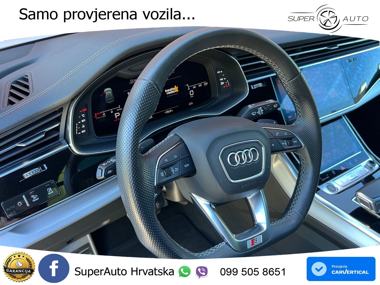 Audi Q8 50 TDI V6 (286 KS) quattro Tiptronic