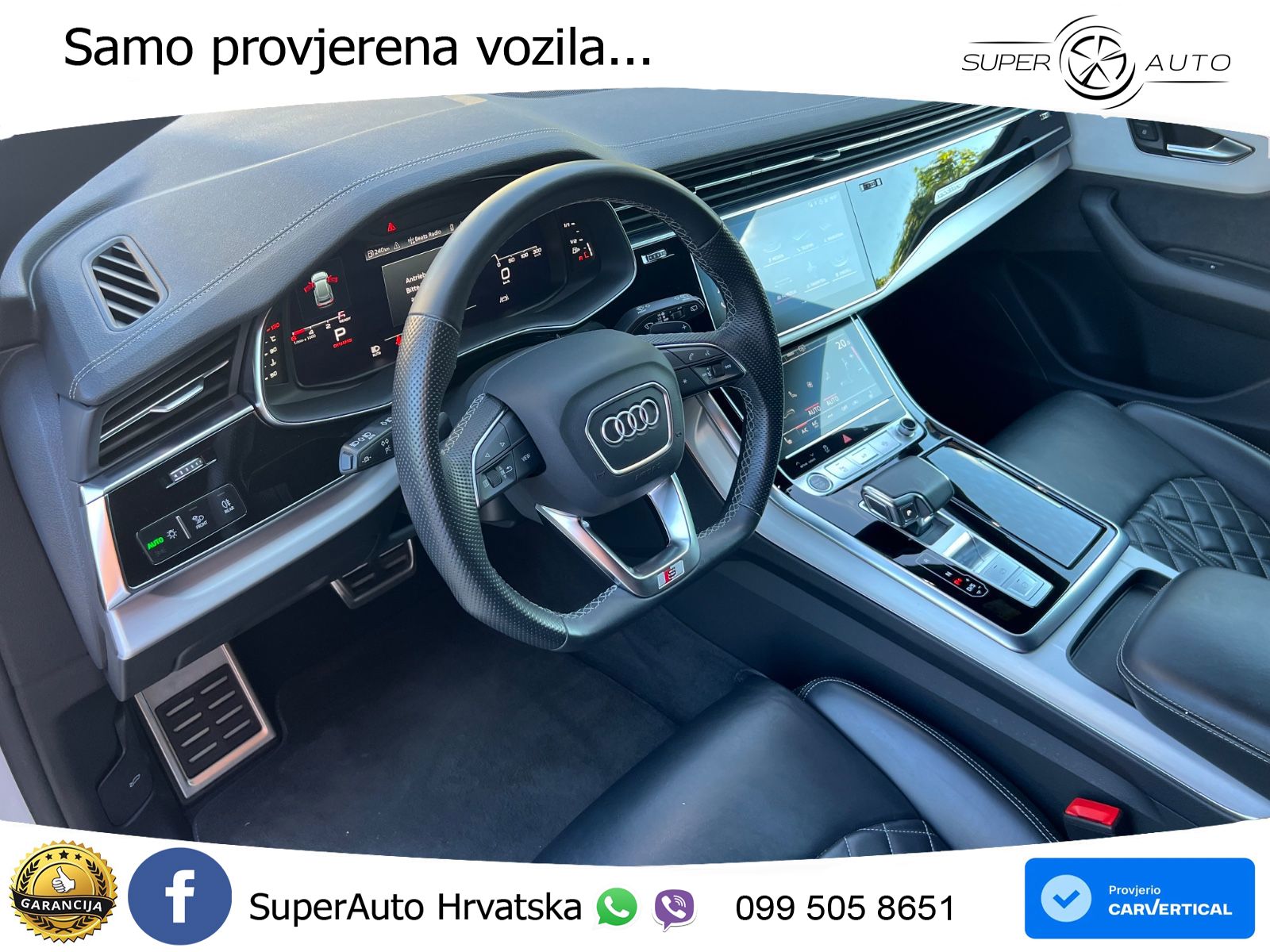 Audi Q8 50 TDI V6 (286 KS) quattro Tiptronic