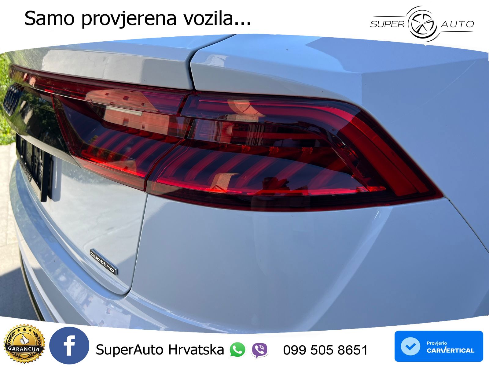 Audi Q8 50 TDI V6 (286 KS) quattro Tiptronic
