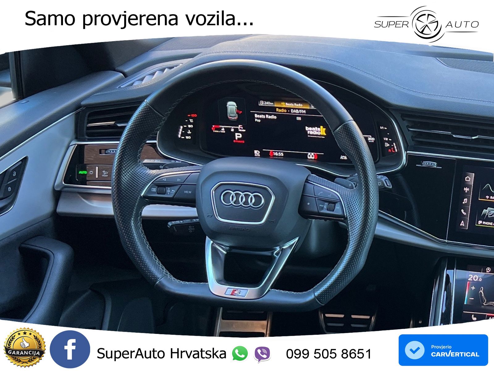 Audi Q8 50 TDI V6 (286 KS) quattro Tiptronic