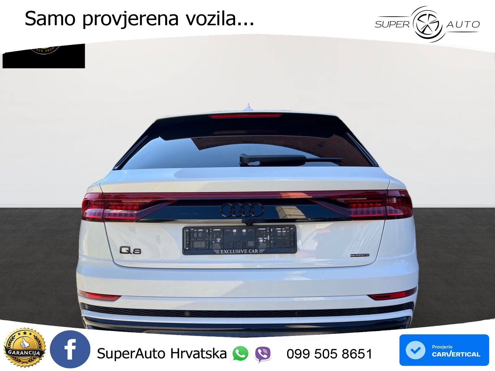 Audi Q8 50 TDI V6 (286 KS) quattro Tiptronic