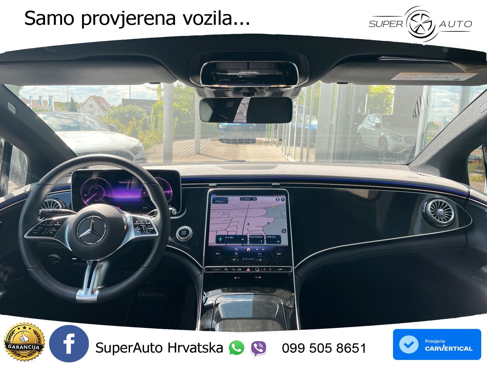 Mercedes EQE 350 98 kWh (292 KS)