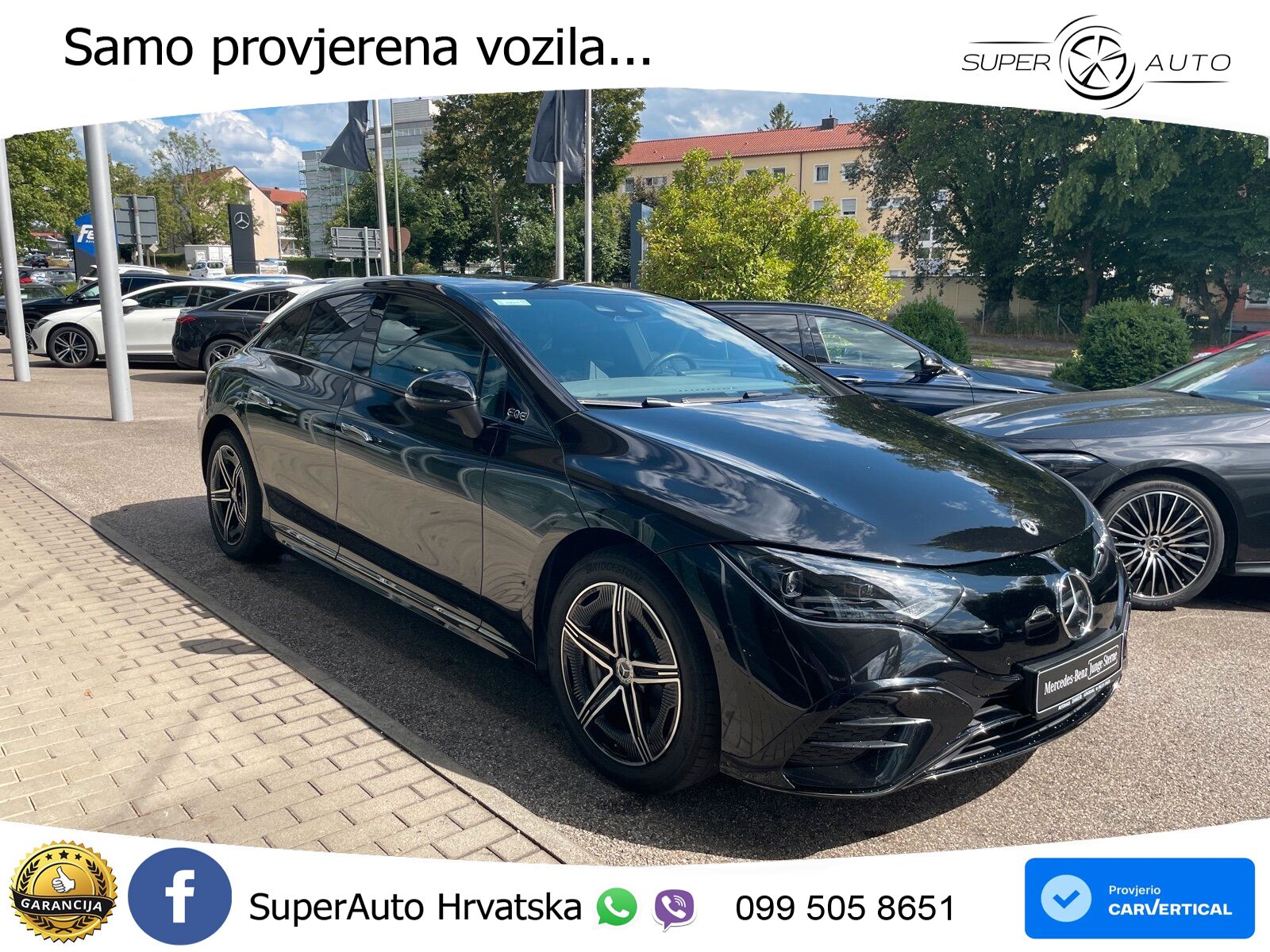 Mercedes EQE 350 98 kWh (292 KS)