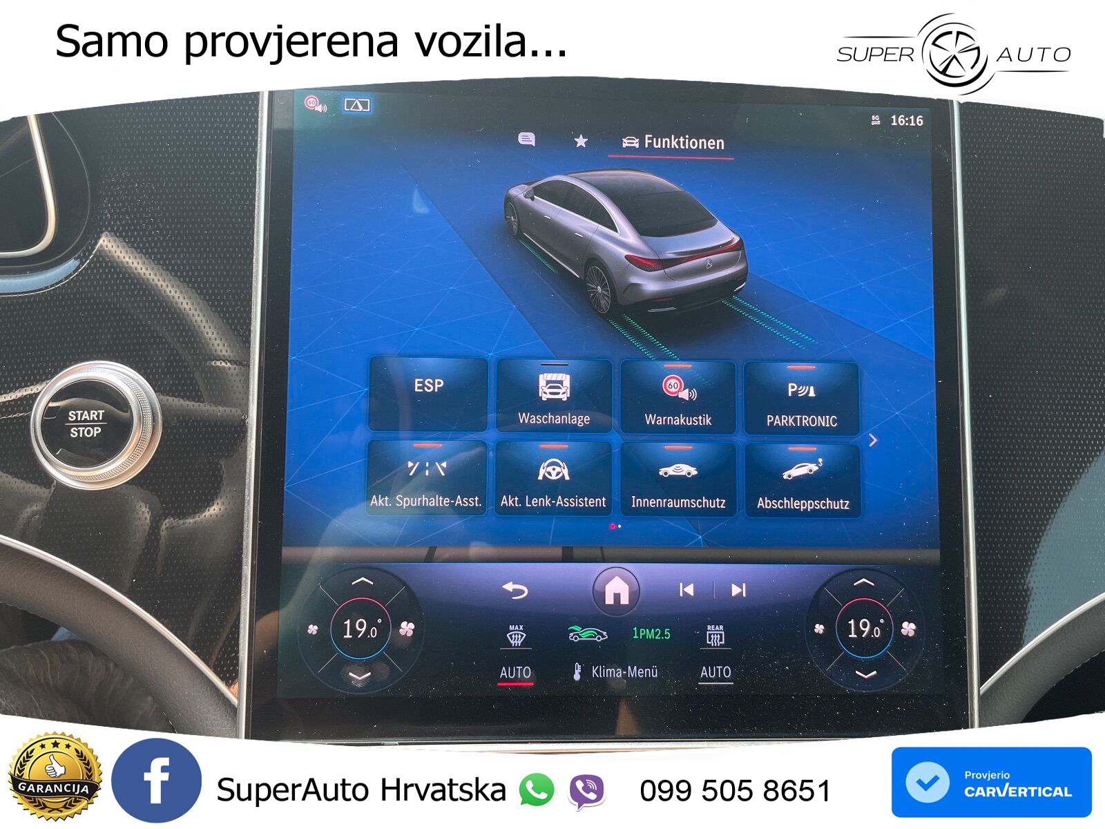 Mercedes EQE 350 98 kWh (292 KS)