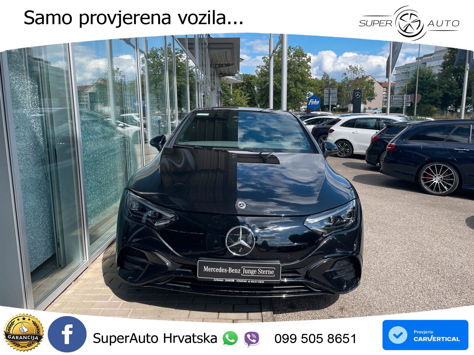 Mercedes EQE 350 98 kWh (292 KS)