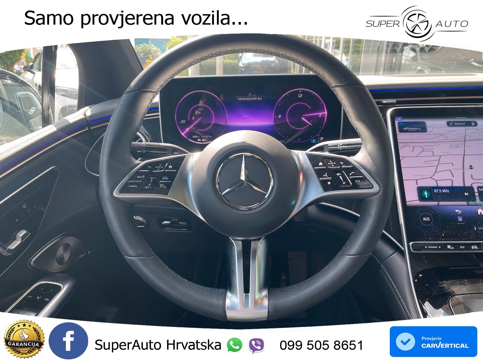 Mercedes EQE 350 98 kWh (292 KS)