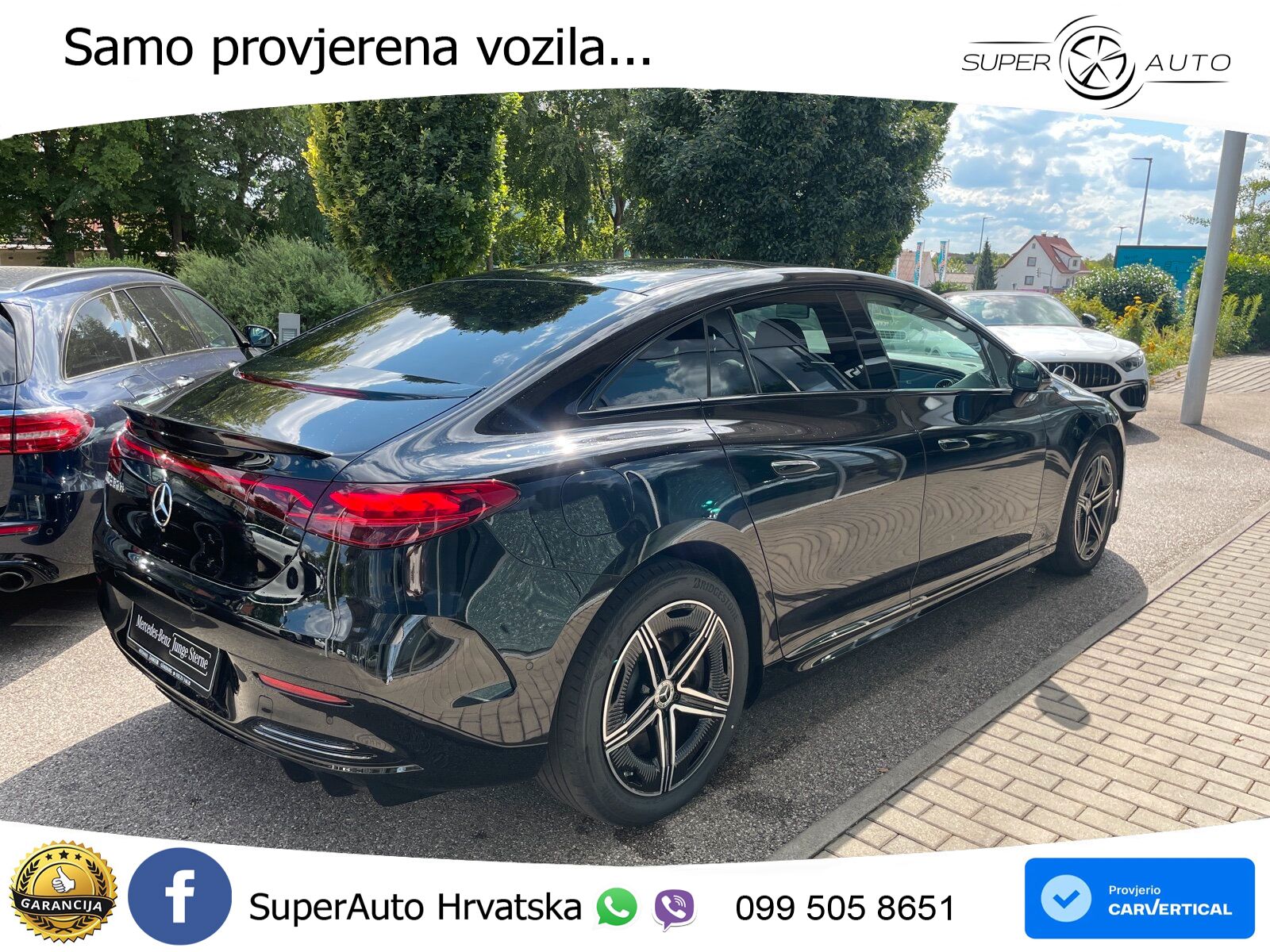 Mercedes EQE 350 98 kWh (292 KS)
