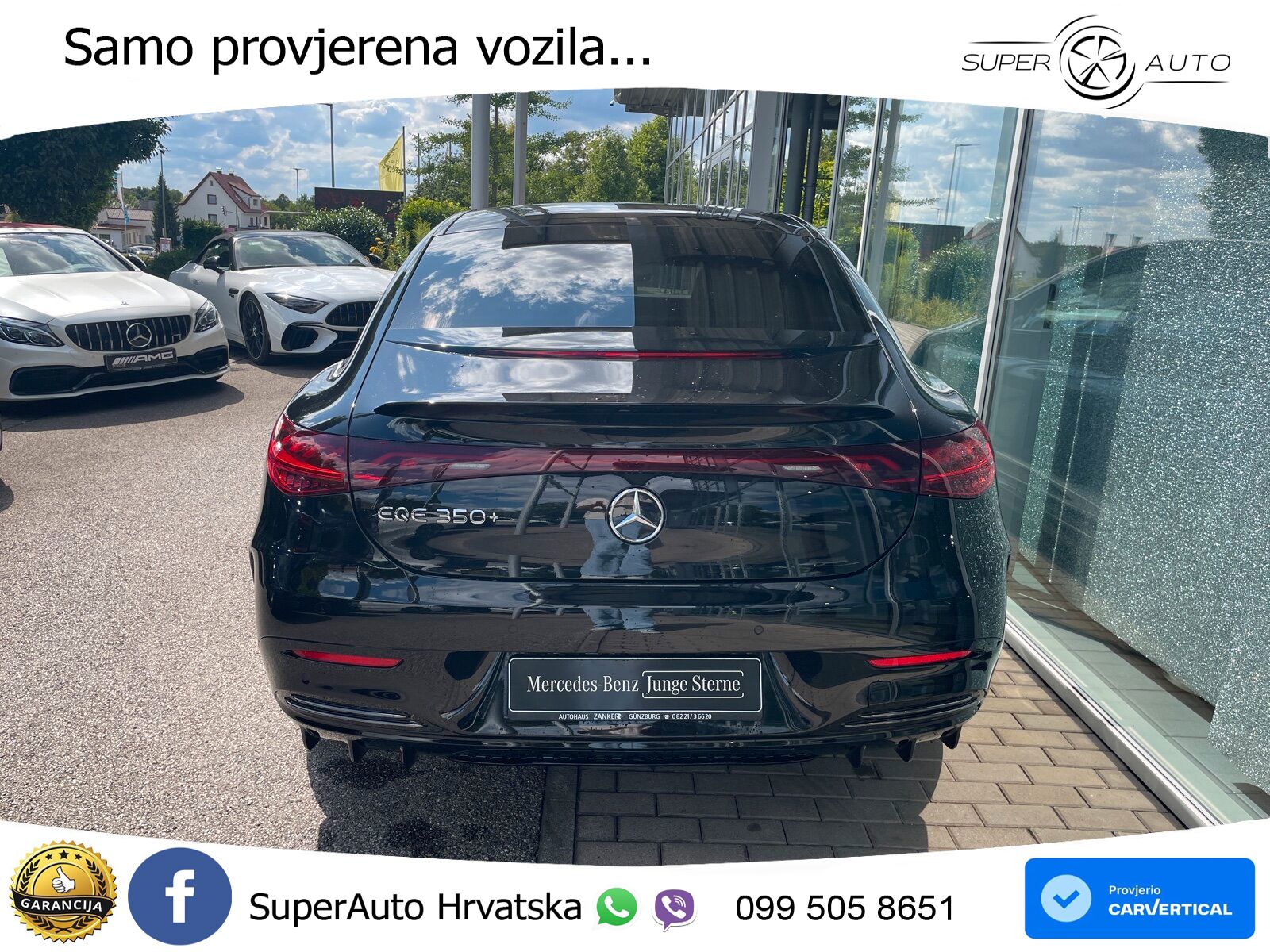 Mercedes EQE 350 98 kWh (292 KS)