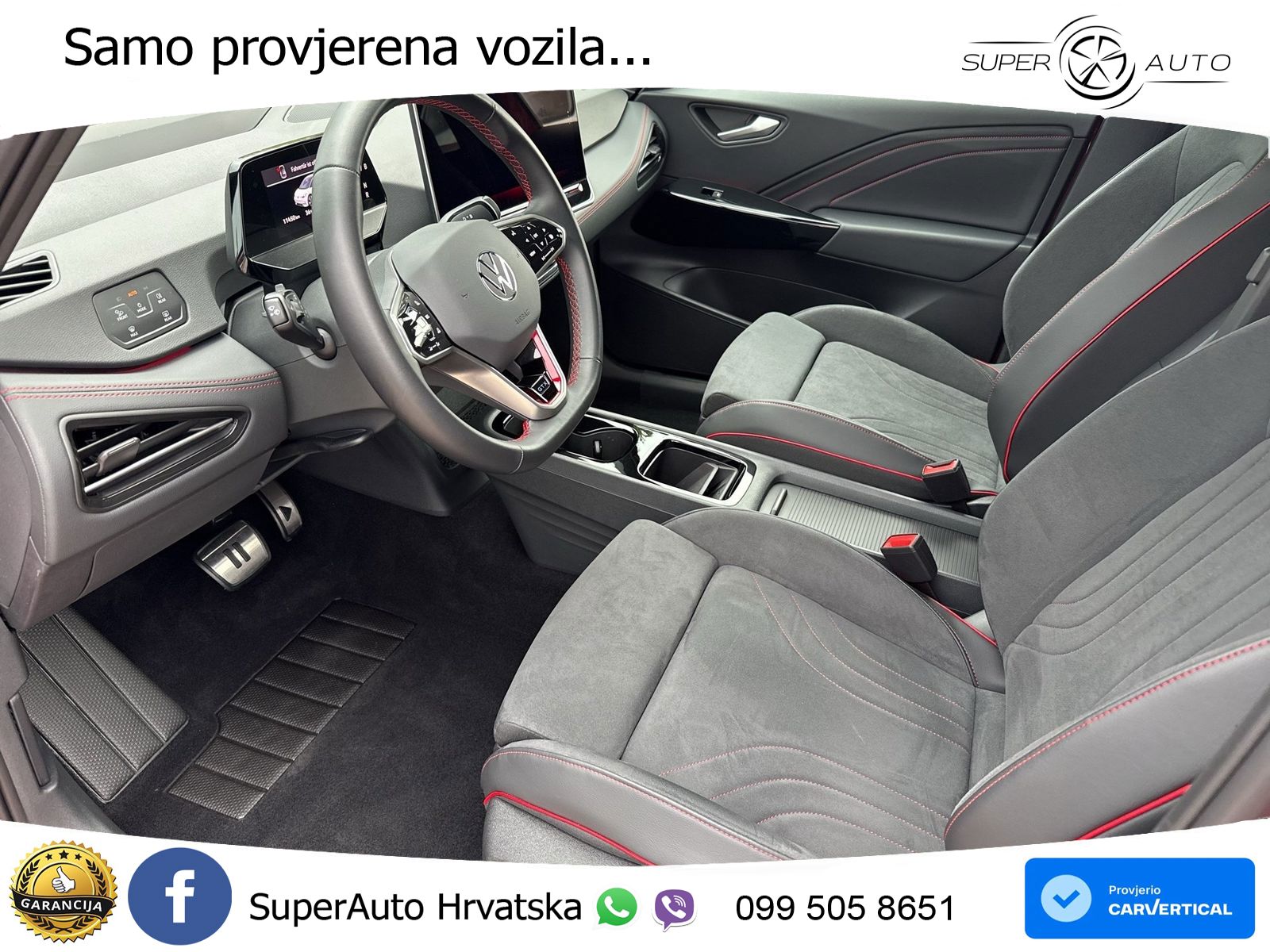 Volkswagen ID.3 GTX Performance 84 kWh (326 KS) LED+GR SJED+ACC
