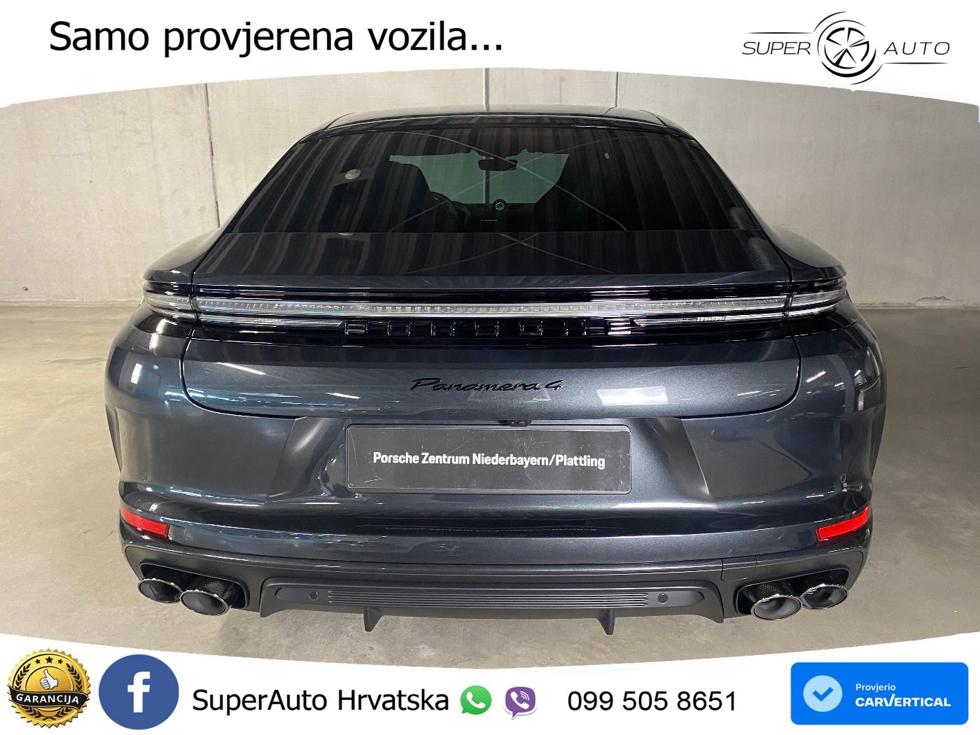 Porsche Panamera 4 2.9 V6 (353 KS) PDK