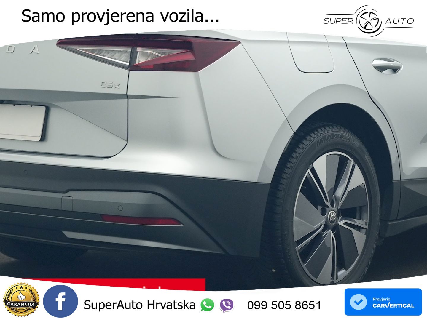 Škoda Enyaq iV 85x 82 kWh (286 KS) AWD