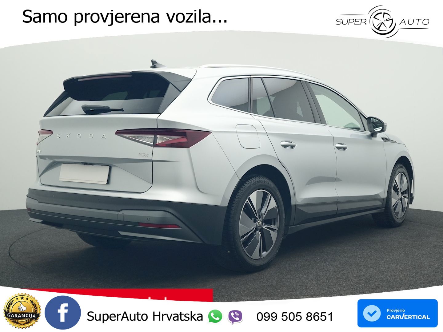Škoda Enyaq iV 85x 82 kWh (286 KS) AWD