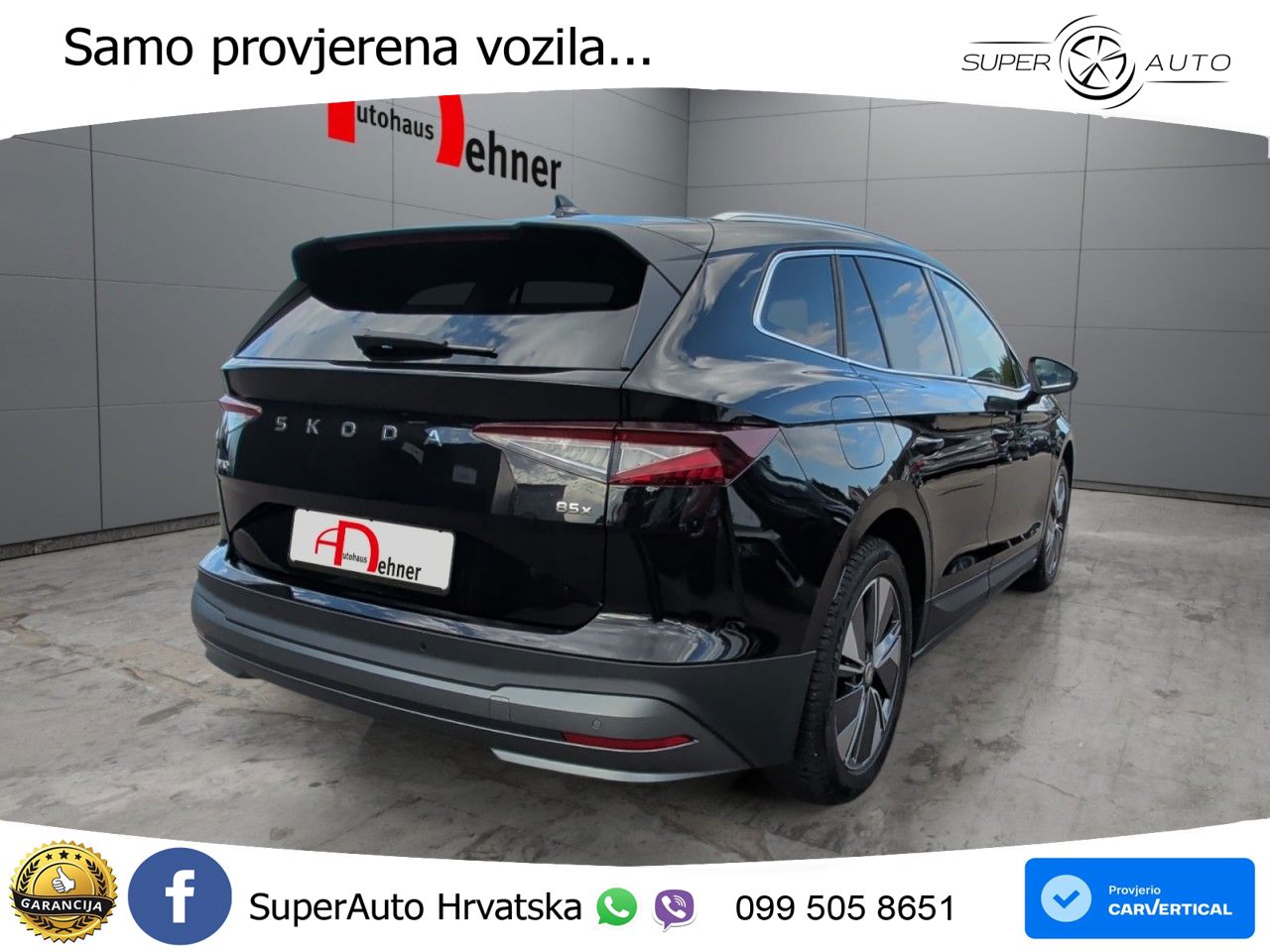 Škoda Enyaq iV 85x 82 kWh (286 KS) AWD