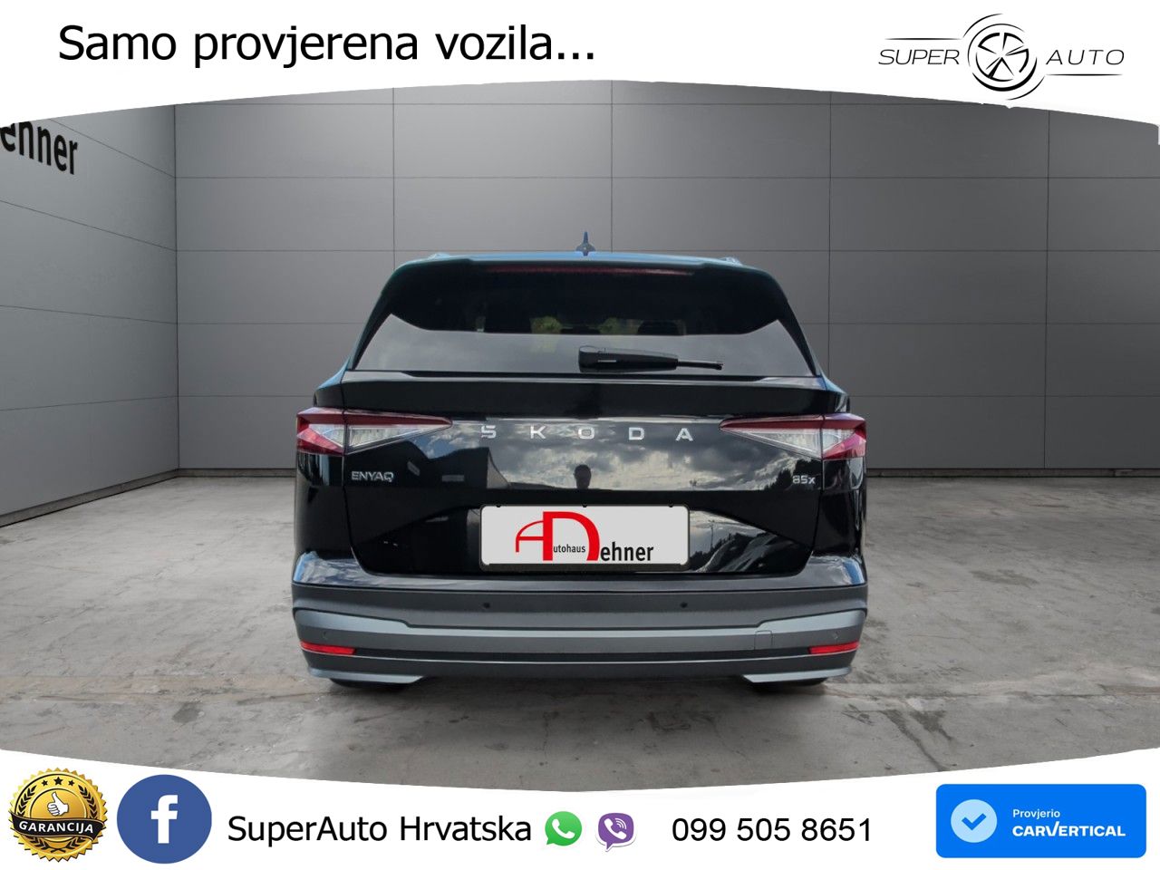 Škoda Enyaq iV 85x 82 kWh (286 KS) AWD