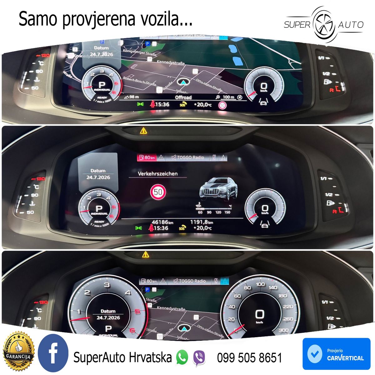 Audi Q8 50 TDI V6 (286 KS) quattro Tiptronic