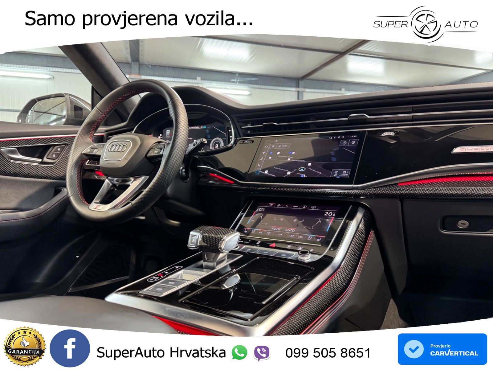 Audi Q8 50 TDI V6 (286 KS) quattro Tiptronic