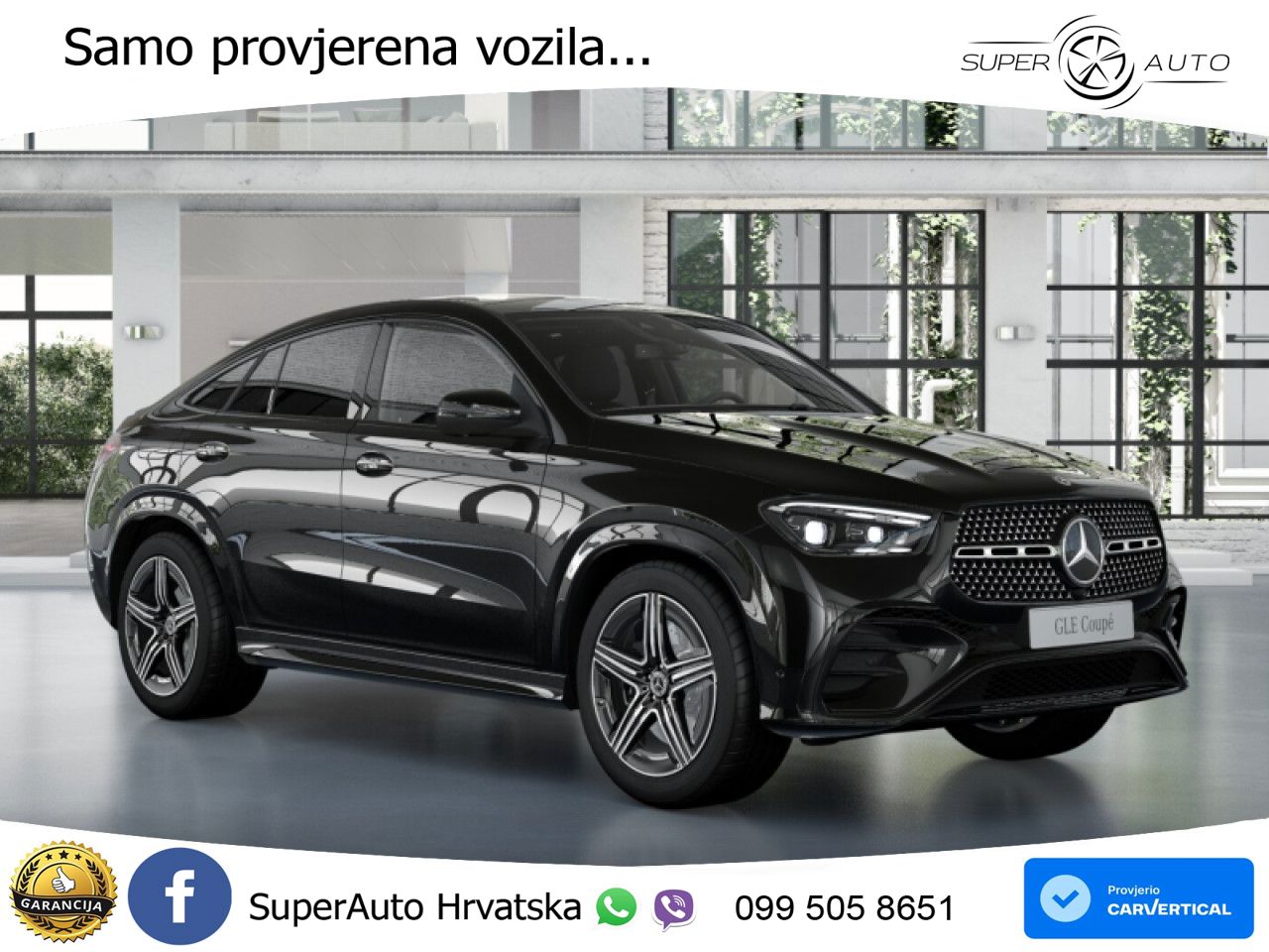 Mercedes GLE Coupe 450d (367 KS) EQ Boost 4MATIC 9G-TRONIC AMG LED+GR SJED+ACC