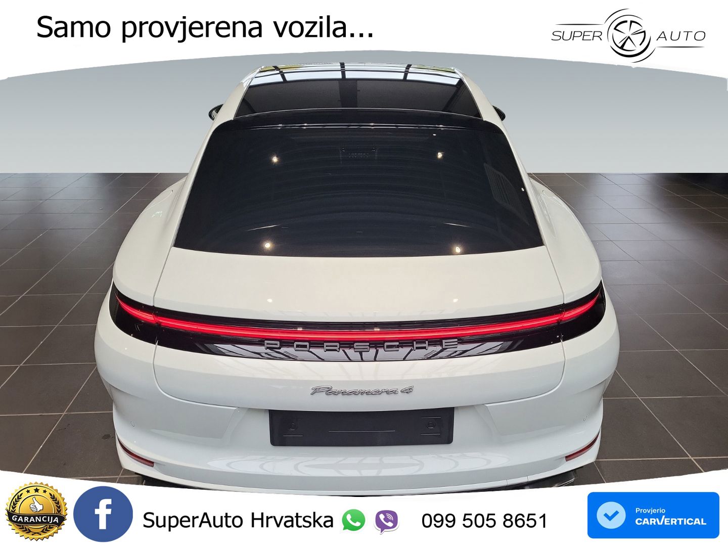 Porsche Panamera 4 2.9 V6 (470 KS) E-Hybrid PDK ZRAČNI+ACC+GR SJED+KAM+PANO