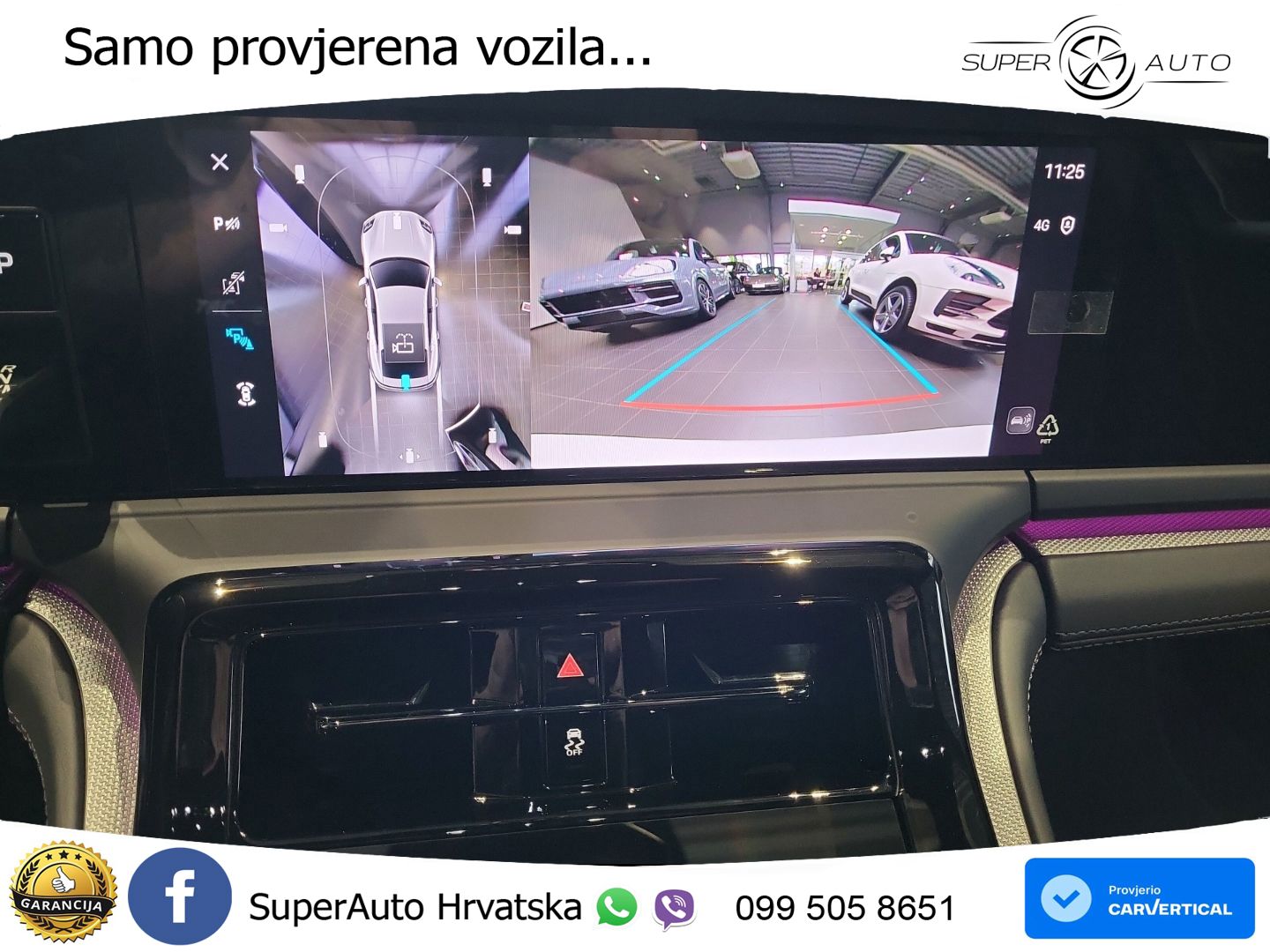 Porsche Panamera 4 2.9 V6 (470 KS) E-Hybrid PDK ZRAČNI+ACC+GR SJED+KAM+PANO