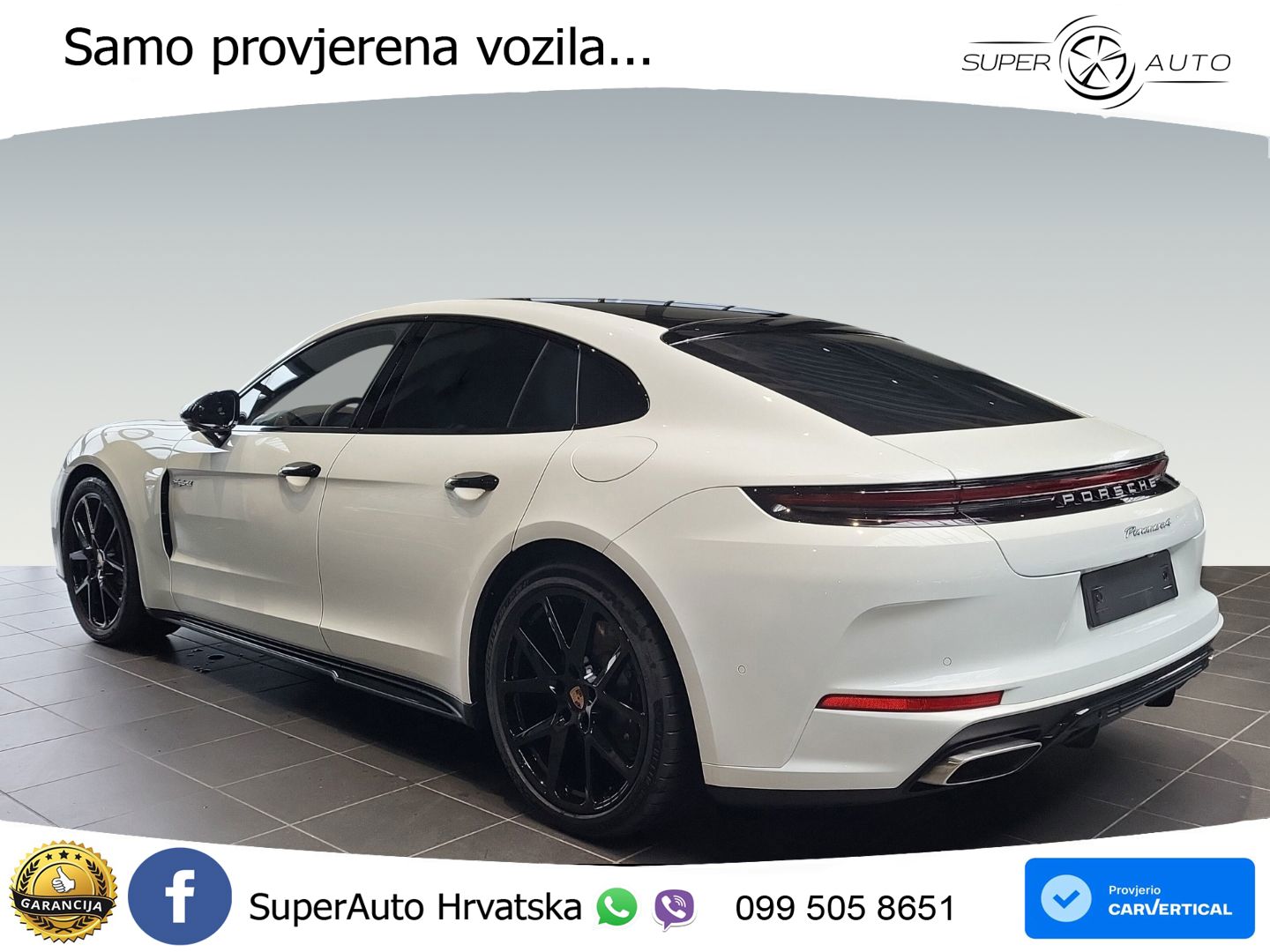 Porsche Panamera 4 2.9 V6 (470 KS) E-Hybrid PDK ZRAČNI+ACC+GR SJED+KAM+PANO