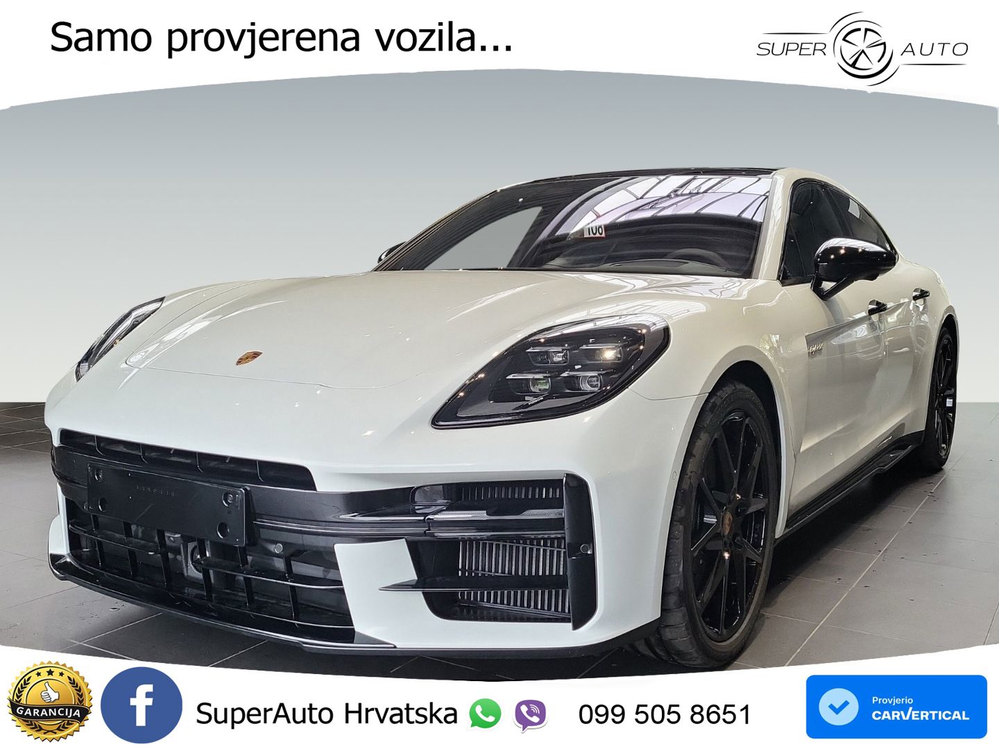 Porsche Panamera 4 2.9 V6 (470 KS) E-Hybrid PDK ZRAČNI+ACC+GR SJED+KAM+PANO
