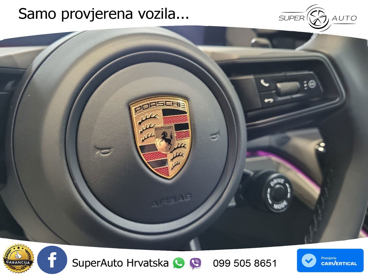 Porsche Panamera 4 2.9 V6 (470 KS) E-Hybrid PDK ZRAČNI+ACC+GR SJED+KAM+PANO
