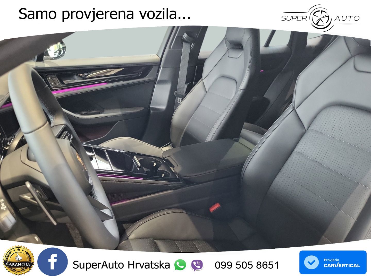 Porsche Panamera 4 2.9 V6 (470 KS) E-Hybrid PDK ZRAČNI+ACC+GR SJED+KAM+PANO