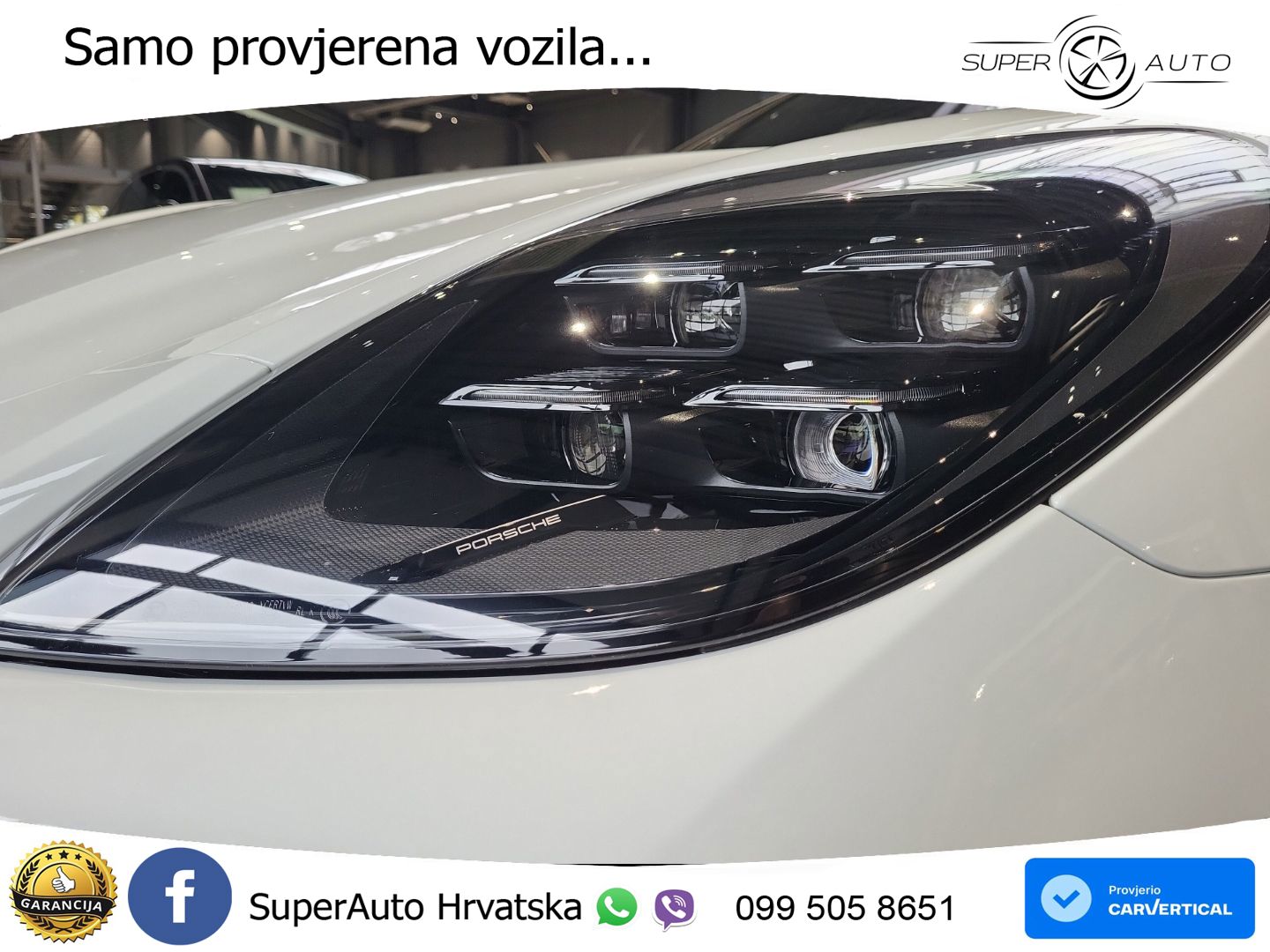 Porsche Panamera 4 2.9 V6 (470 KS) E-Hybrid PDK ZRAČNI+ACC+GR SJED+KAM+PANO