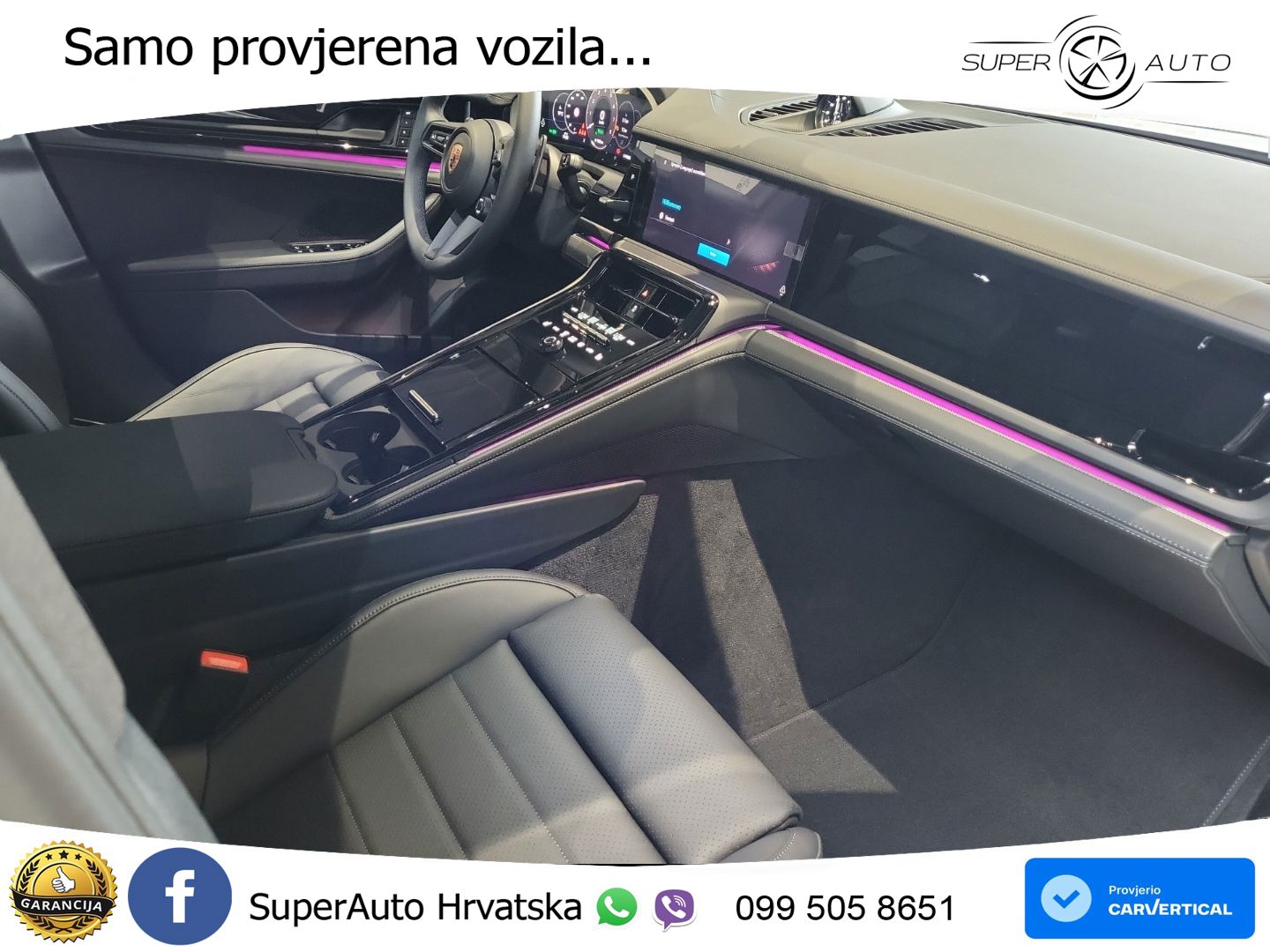Porsche Panamera 4 2.9 V6 (470 KS) E-Hybrid PDK ZRAČNI+ACC+GR SJED+KAM+PANO