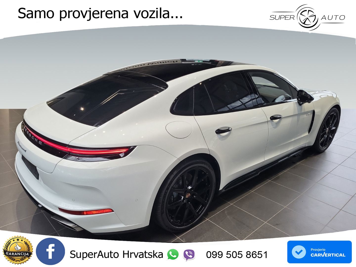 Porsche Panamera 4 2.9 V6 (470 KS) E-Hybrid PDK ZRAČNI+ACC+GR SJED+KAM+PANO