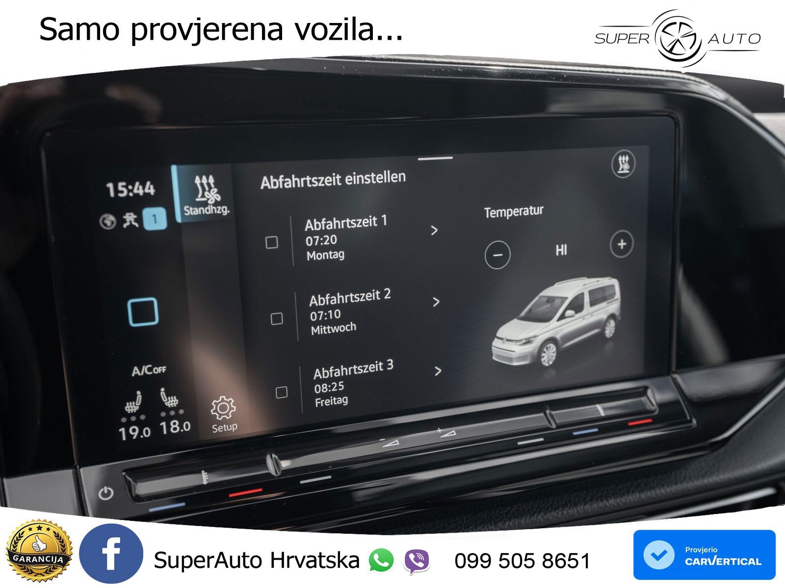 VW Caddy 122 KS