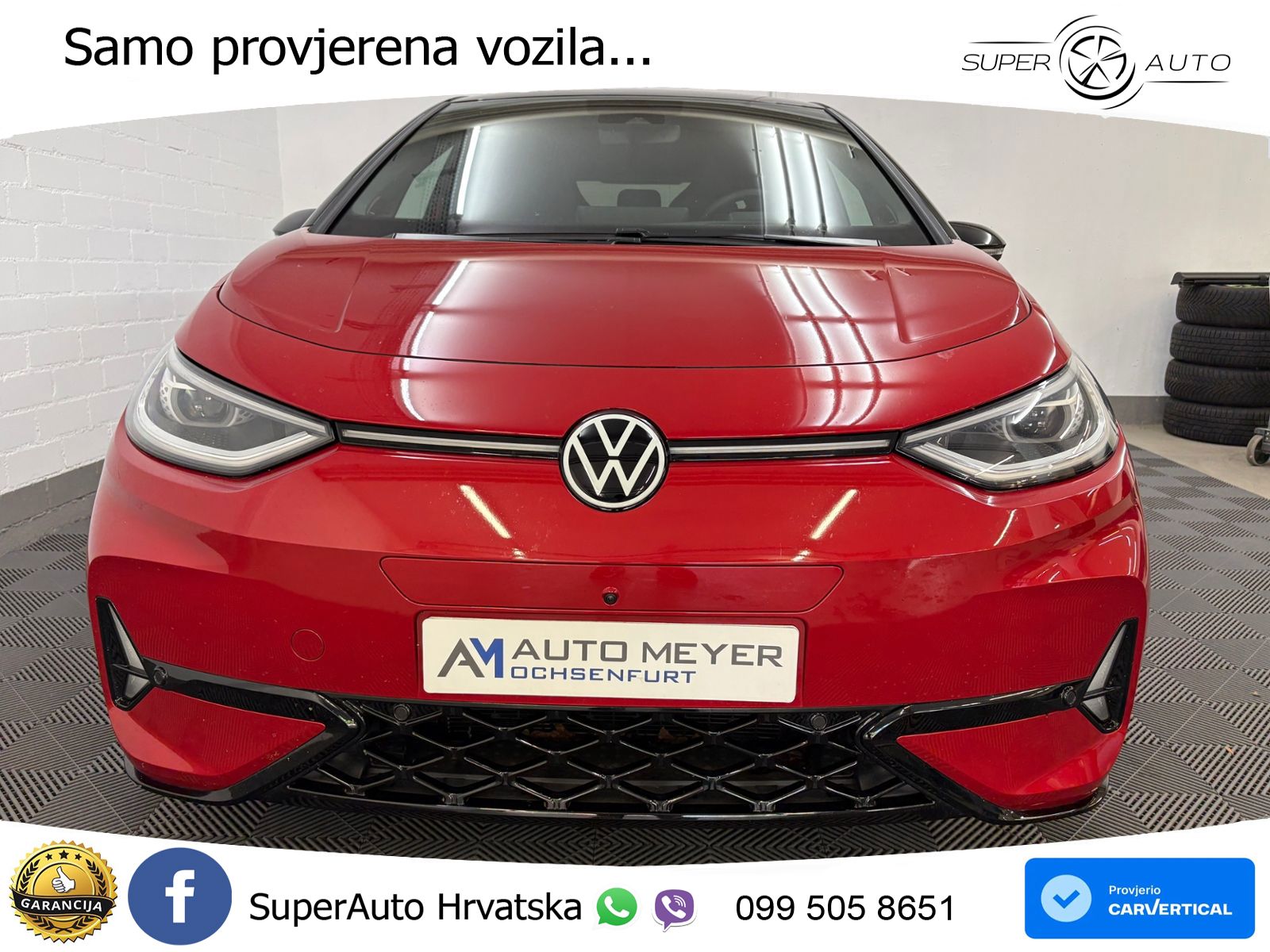 Volkswagen ID.3 GTX Performance 84 kWh (326 KS)