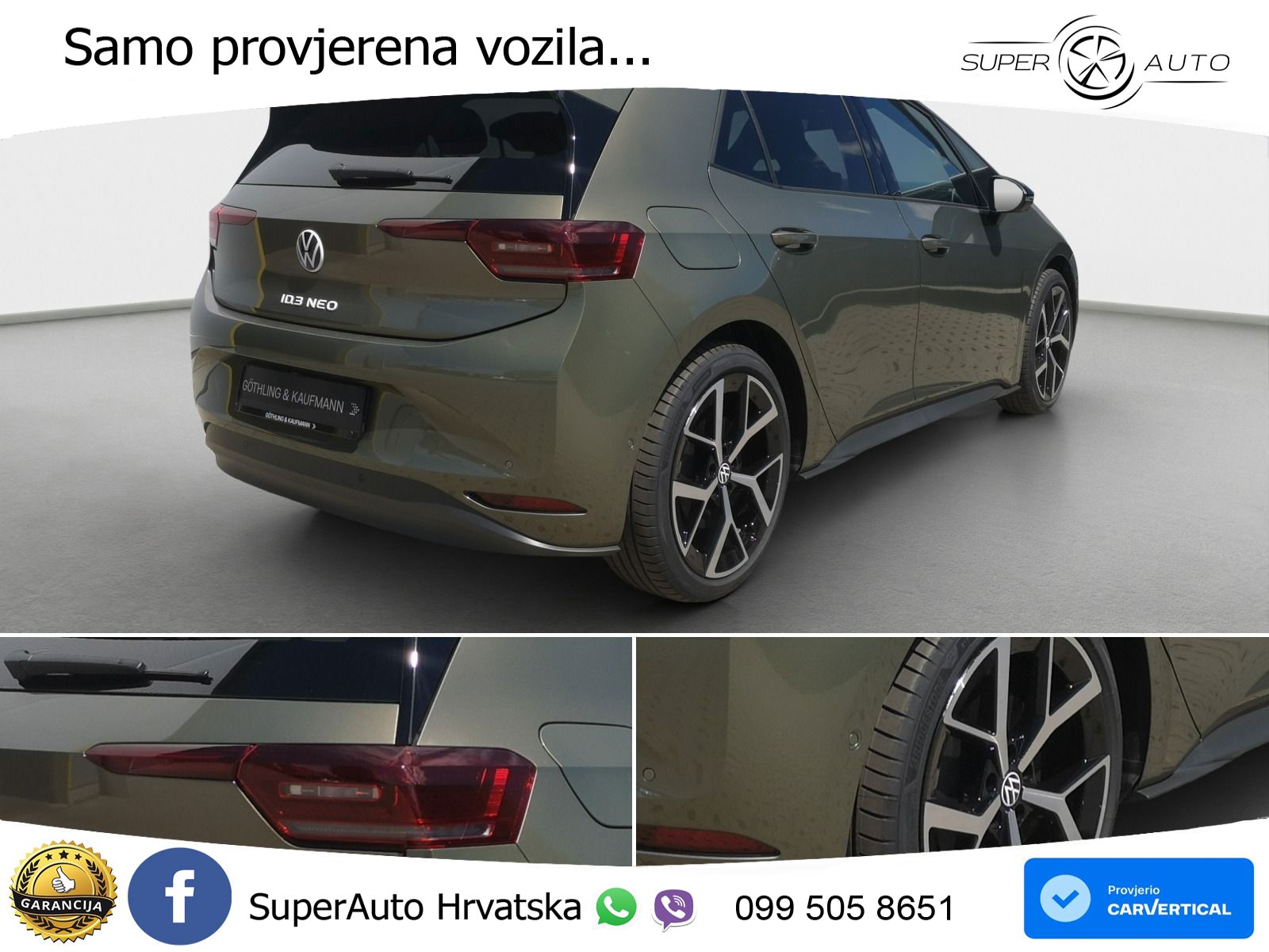 Volkswagen ID.3 79 kWh (231 KS) LED+GR SJED+ACC