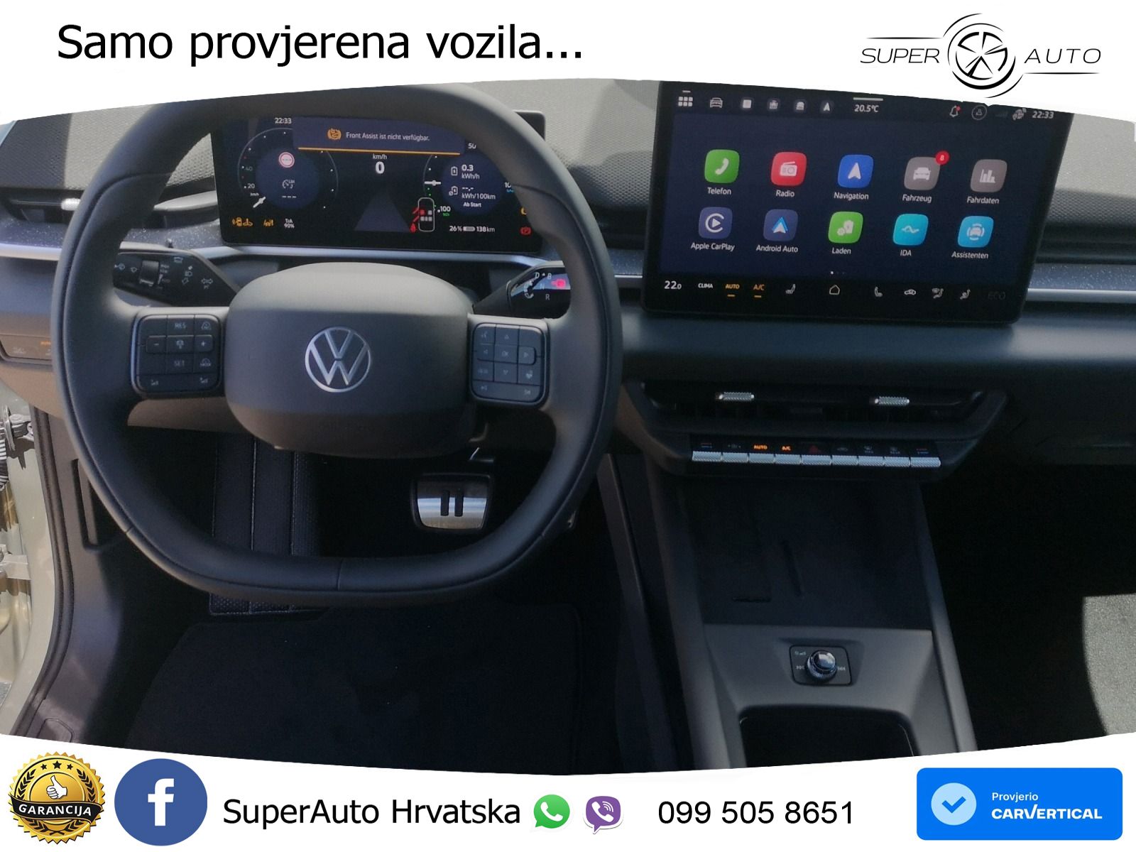 Volkswagen ID.3 79 kWh (231 KS) LED+GR SJED+ACC