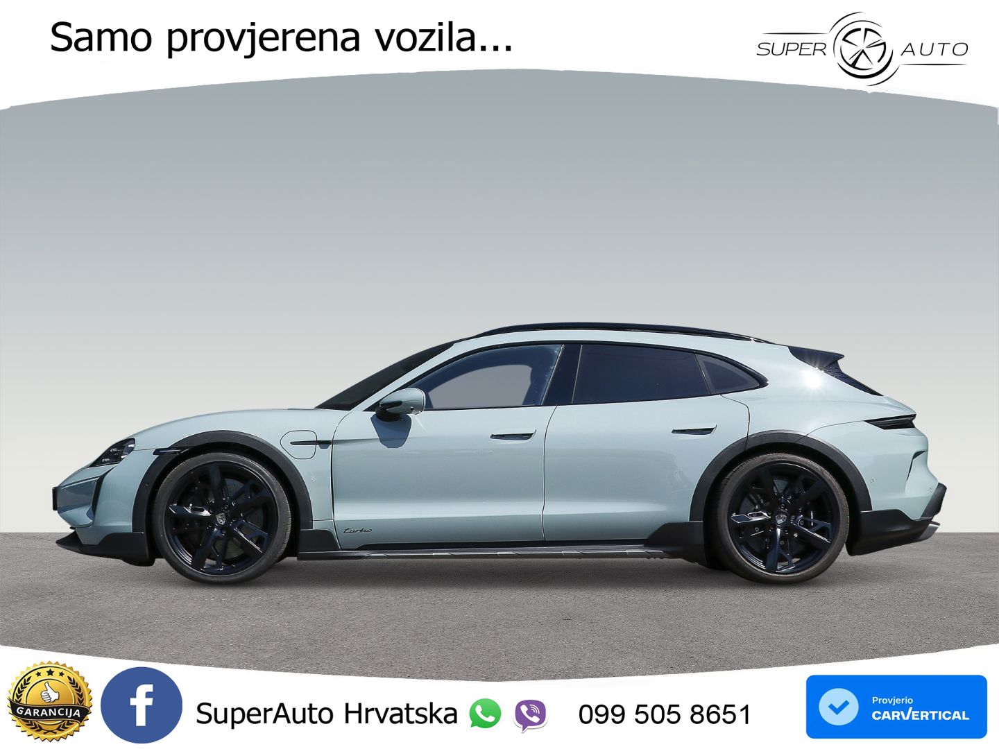 Porsche Taycan Sport Turismo Turbo 105 kWh (884 KS) LED+GR SJED+ACC