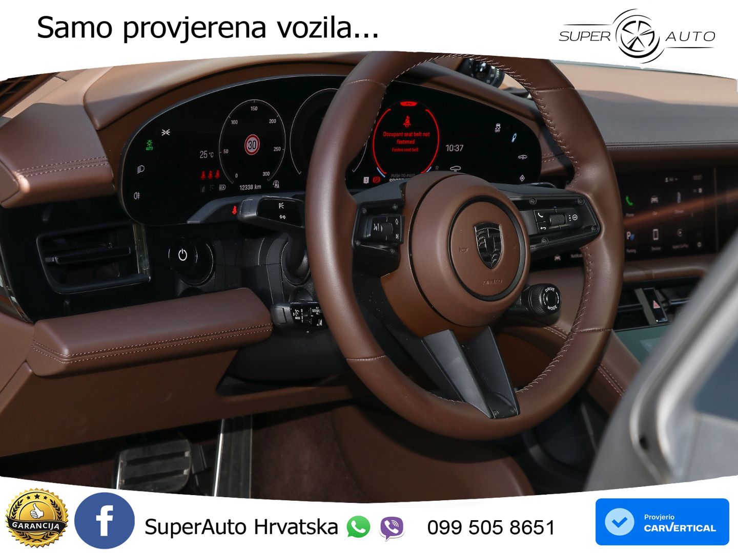 Porsche Taycan Sport Turismo Turbo 105 kWh (884 KS) LED+GR SJED+ACC