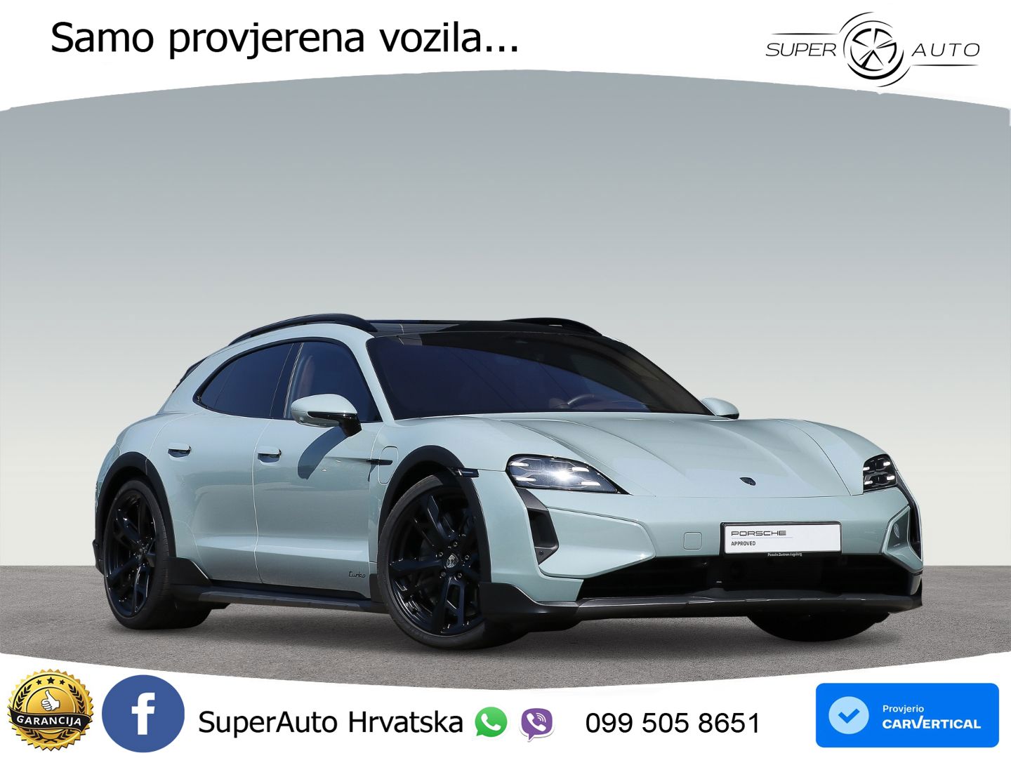 Porsche Taycan Sport Turismo Turbo 105 kWh (884 KS) LED+GR SJED+ACC