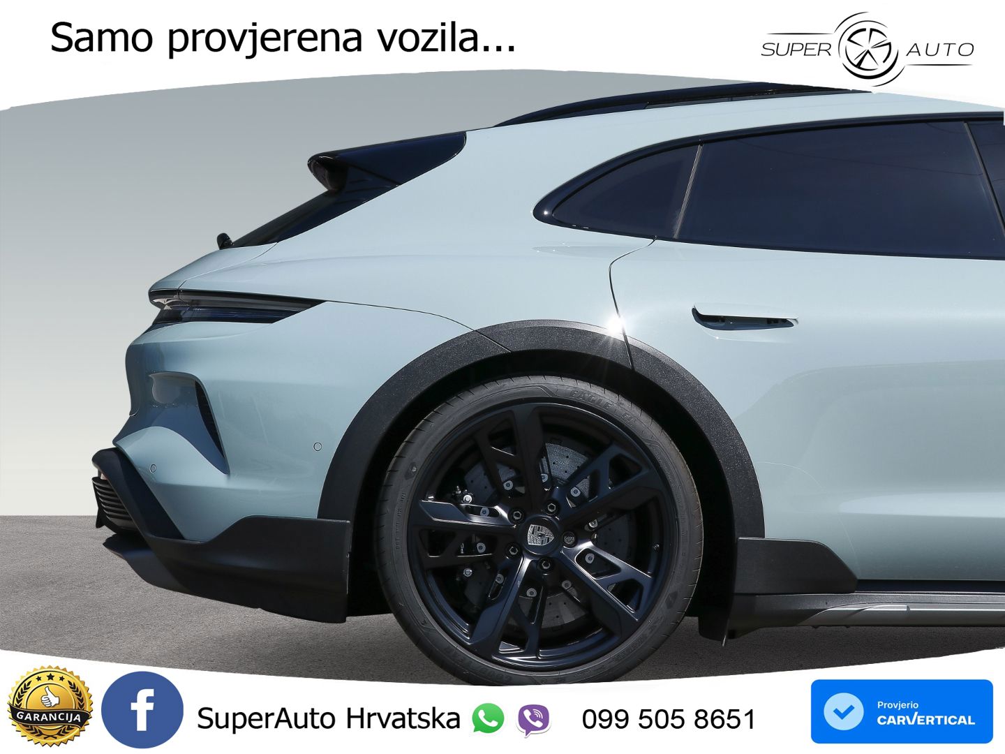 Porsche Taycan Sport Turismo Turbo 105 kWh (884 KS) LED+GR SJED+ACC