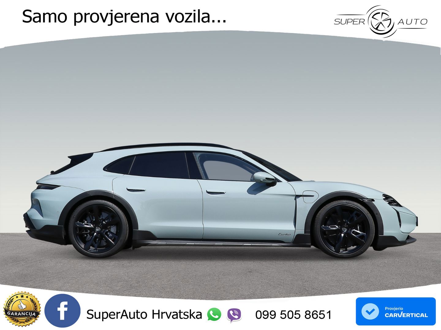 Porsche Taycan Sport Turismo Turbo 105 kWh (884 KS) LED+GR SJED+ACC