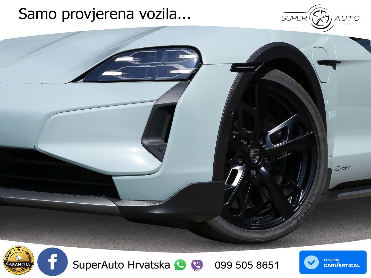 Porsche Taycan Sport Turismo Turbo 105 kWh (884 KS) LED+GR SJED+ACC