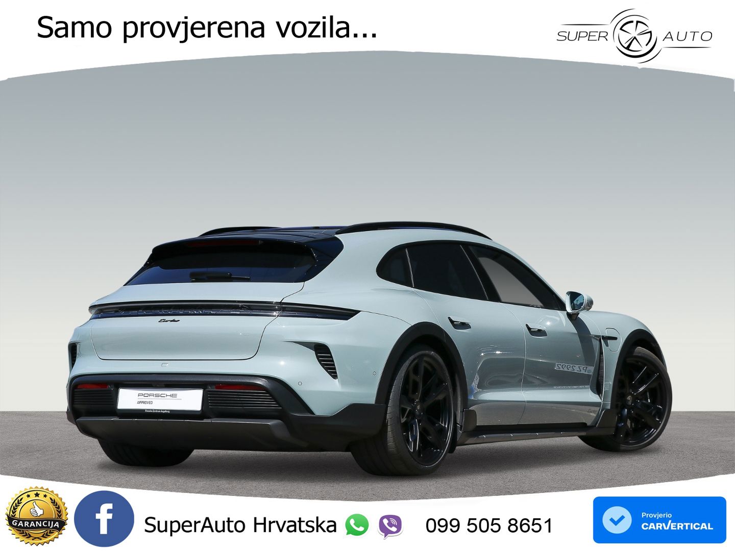 Porsche Taycan Sport Turismo Turbo 105 kWh (884 KS) LED+GR SJED+ACC