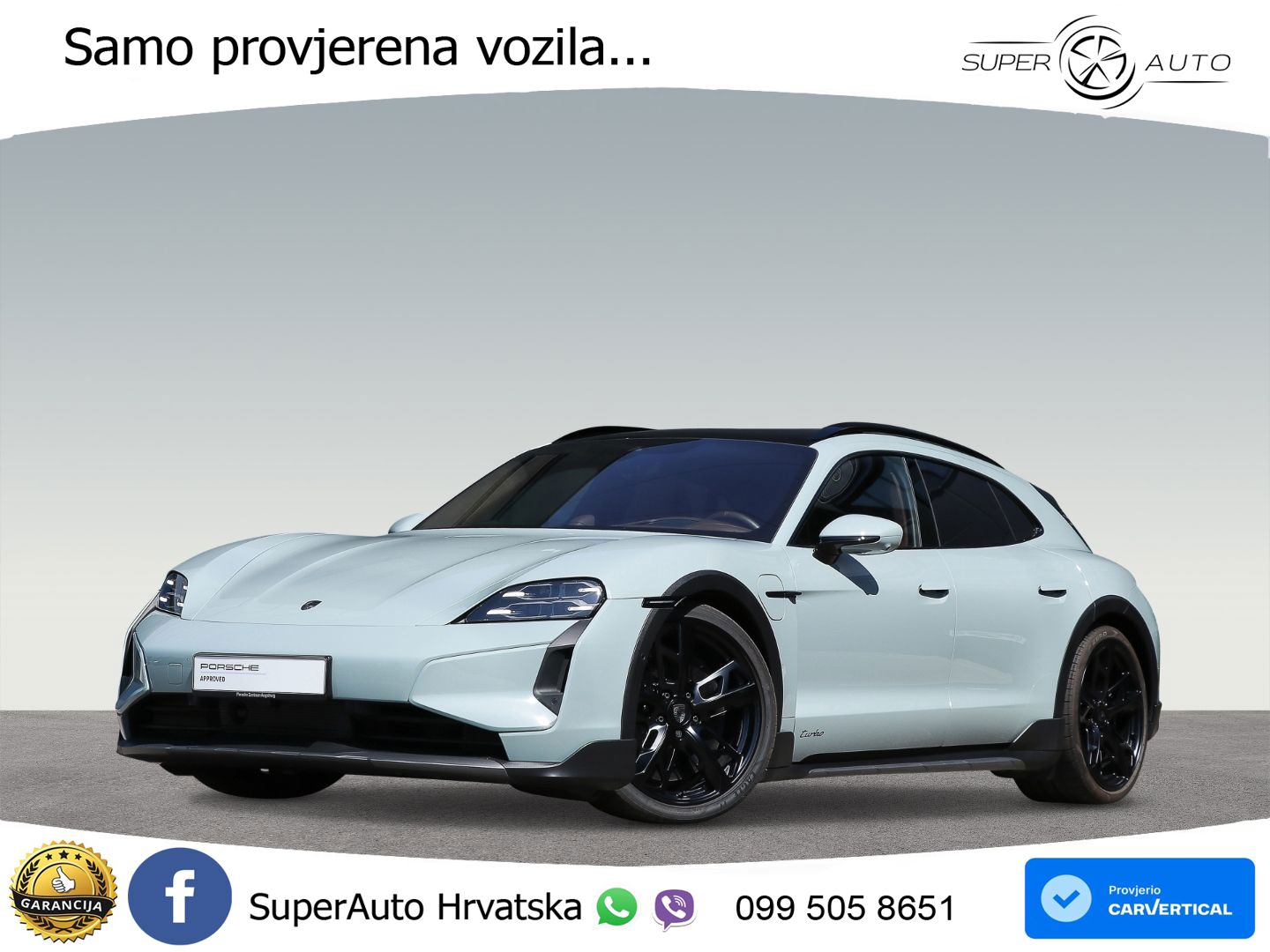 Porsche Taycan Sport Turismo Turbo 105 kWh (884 KS) LED+GR SJED+ACC