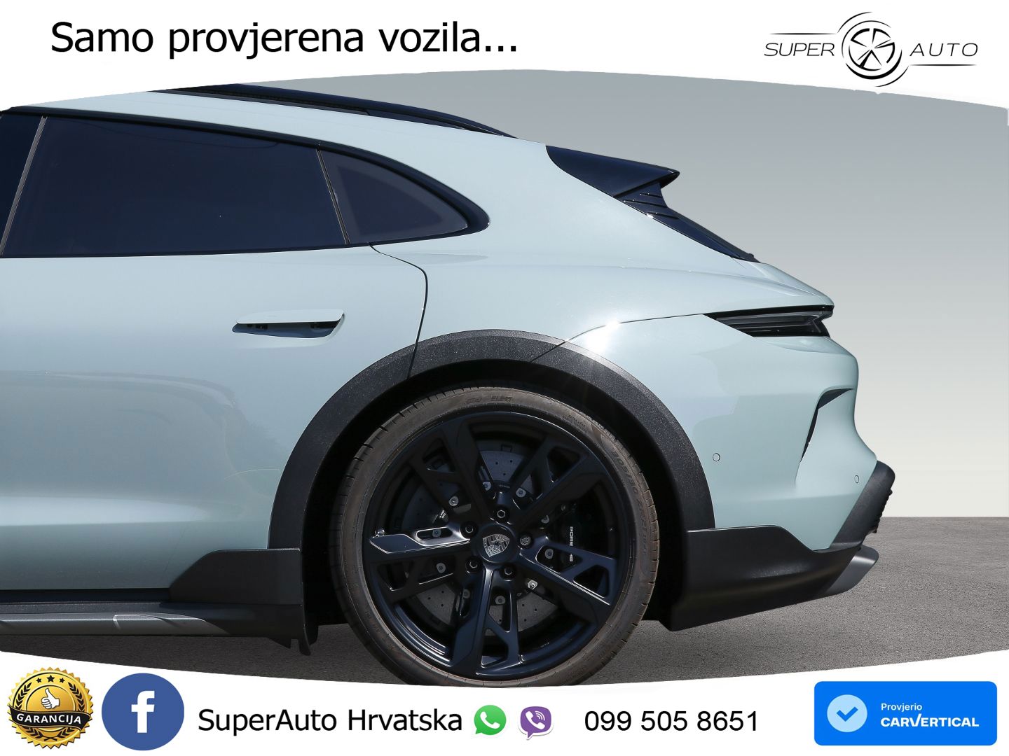 Porsche Taycan Sport Turismo Turbo 105 kWh (884 KS) LED+GR SJED+ACC