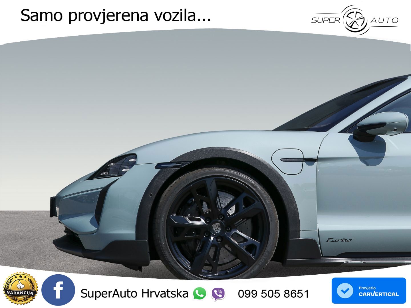 Porsche Taycan Sport Turismo Turbo 105 kWh (884 KS) LED+GR SJED+ACC