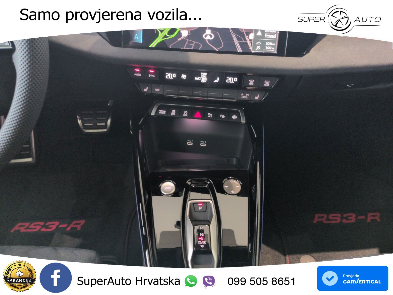 Audi RS3-R ABT Sportback 2.5 TFSI (510 KS) quattro S tronic LED+GR SJED+ACC